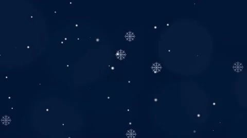 Snowflake animation Stock Footage 163707545