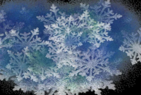 Snowflake backdrop Stock Footage 580278