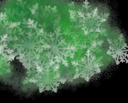 Snowflake backdrop Video stock 580508