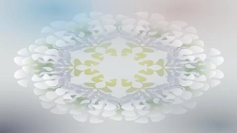 Snowflake Background Design Stock Illustration