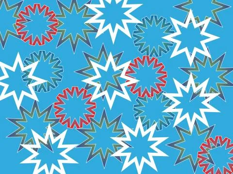 Snowflake background Stock Illustration