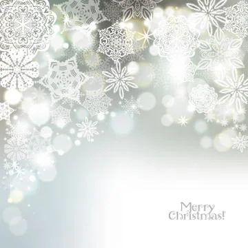 Snowflake background. Stock Illustration