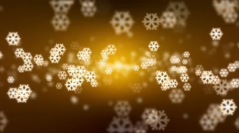 Snowflake Background (Loopable) Video stock 20938580