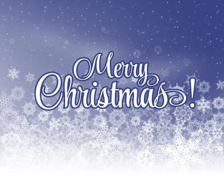 Snowflake background. Vector holiday backdrop Stock Illustration