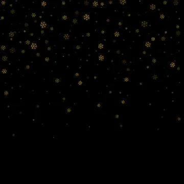 Snowflake black background Stock Illustration