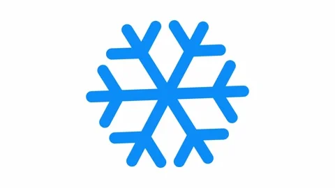 Snowflake blue 스톡 동영상 166363561