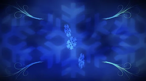Snowflake Burst 1080  background Stock Footage 50778376