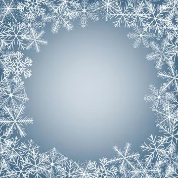 Snowflake card Stock Illustration