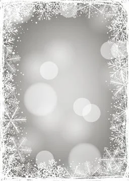 Snowflake card Stock Illustration