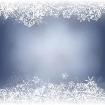 Snowflake card Stock Illustration