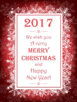 Snowflake card Stock Illustration