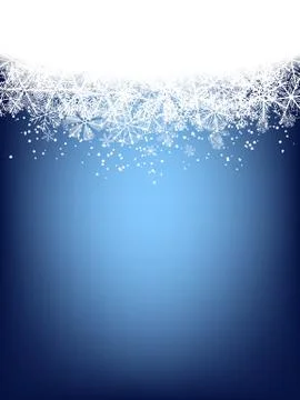 Snowflake card Stock Illustration
