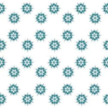 Snowflake, christmas decoration seamless pattern, cute vector pattern 스톡 일러스트