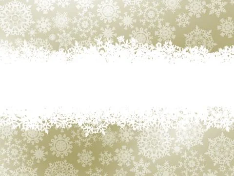Snowflake christmas elegant background. EPS 8 Stock Illustration