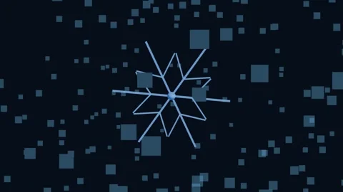 Snowflake Crystal Growth 4K Stock Footage 338383458