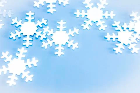 Snowflake crystal natural Stock Illustration