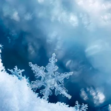 Snowflake Edge Stock Photos