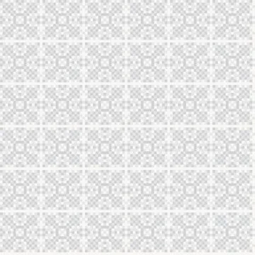 Snowflake fair isle pattern design Stock Illustration