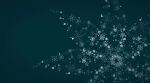 Snowflake Flower 1080  background Stock Footage 50663667