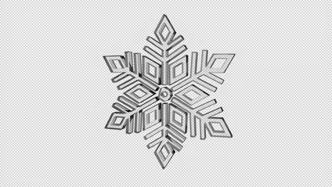 Snowflake Video stock 220565352