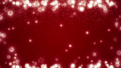 Snowflake Glow Particle Frame Loop Stock Footage 227253893