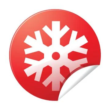 Snowflake icon clipart Stock Illustration