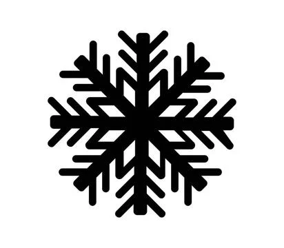 Snowflake icon illustrated in vector on white background snowflake icon il... Stock Photos