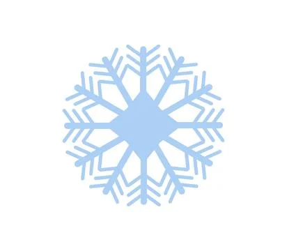 Snowflake icon illustrated in vector on white background snowflake icon il... Stock Photos