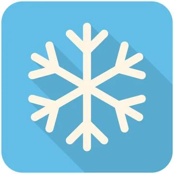 Snowflake icon Stock Illustration