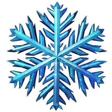 Snowflake Icon Stock Illustration