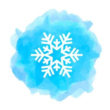 Snowflake icon Stock Illustration