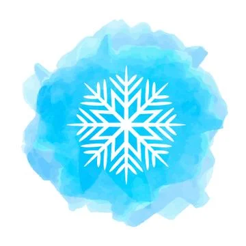 Snowflake icon Stock Illustration