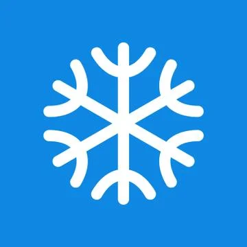 Snowflake icon Stock Illustration