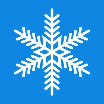 Snowflake icon Stock Illustration