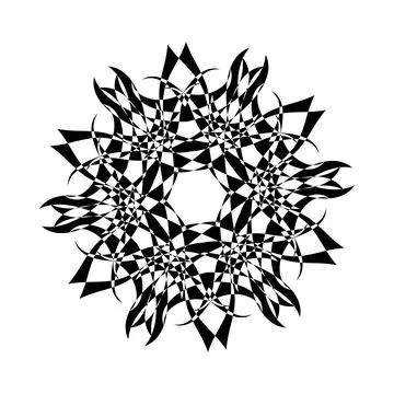 Snowflake Icon Stock Illustration