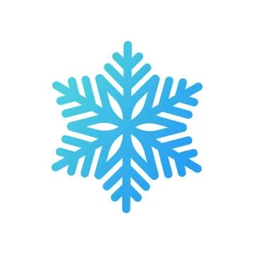 Snowflake icon Logo Vector Illustration. Snowflake icon design vector templat Иллюстрация