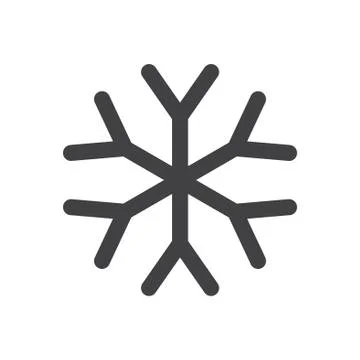 Snowflake Icon, snowflake Icon Vector, snowflake Icon JPG, snowflake Icon JPE Stock Illustration