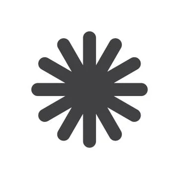 Snowflake Icon, snowflake Icon Vector, snowflake Icon JPG, snowflake Icon JPE Stock Illustration