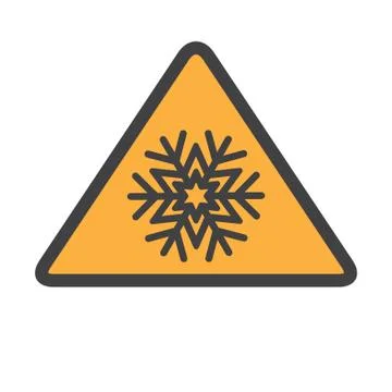 Snowflake icon symbol vector Stock Illustration