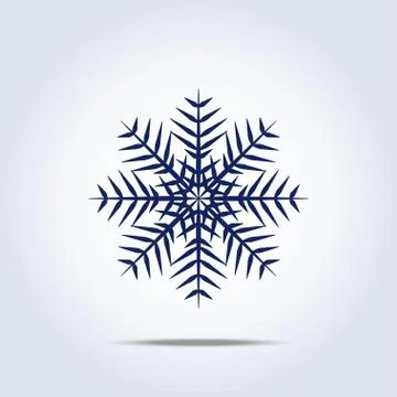 Snowflake icon. vector illustration Stock Illustration