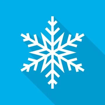 Snowflake icon. Vector illustration. Stock Illustration