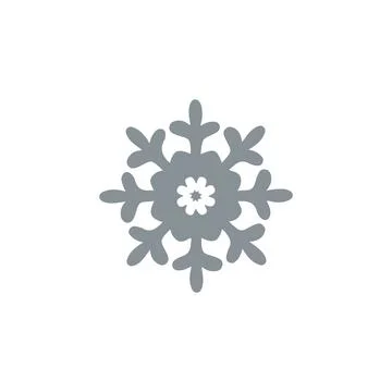 Snowflake icon. Vector illustration Stock Illustration