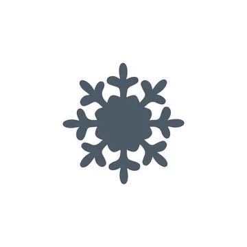 Snowflake icon. Vector illustration Stock Illustration