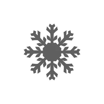 Snowflake icon. Vector illustration Stock Illustration
