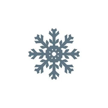 Snowflake icon. Vector illustration Stock Illustration