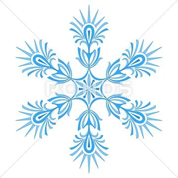 Snowflake Stock Illustration