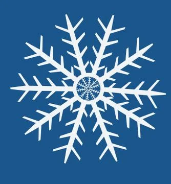 Snowflake. Stock Illustration