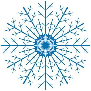 Snowflake. Stock Illustration