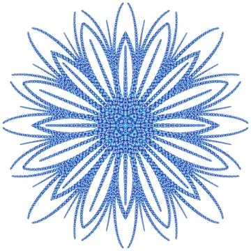 Snowflake. Stock Illustration