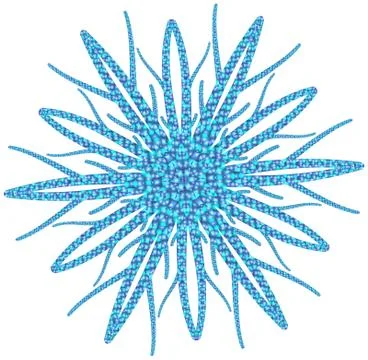 Snowflake. Stock Illustration